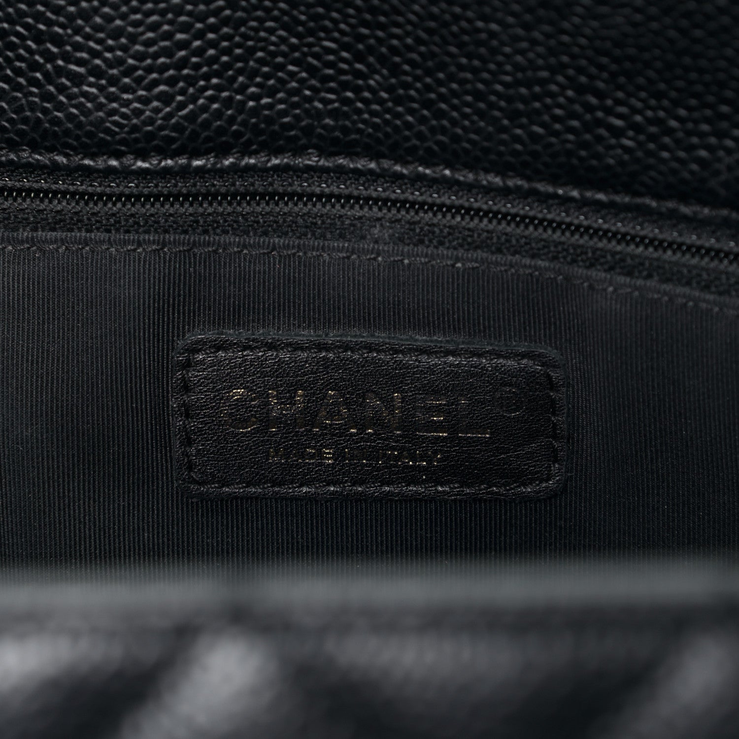 Chanel Caviar Quilted Grand Shopping Tote GST Black 9 of 9