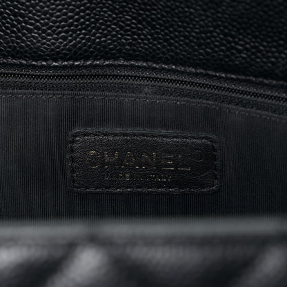 Chanel Caviar Quilted Grand Shopping Tote GST Black 9 of 9