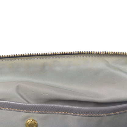 Prada Saffiano Tessuto Nylon Tote Petrolio 6 of 14
