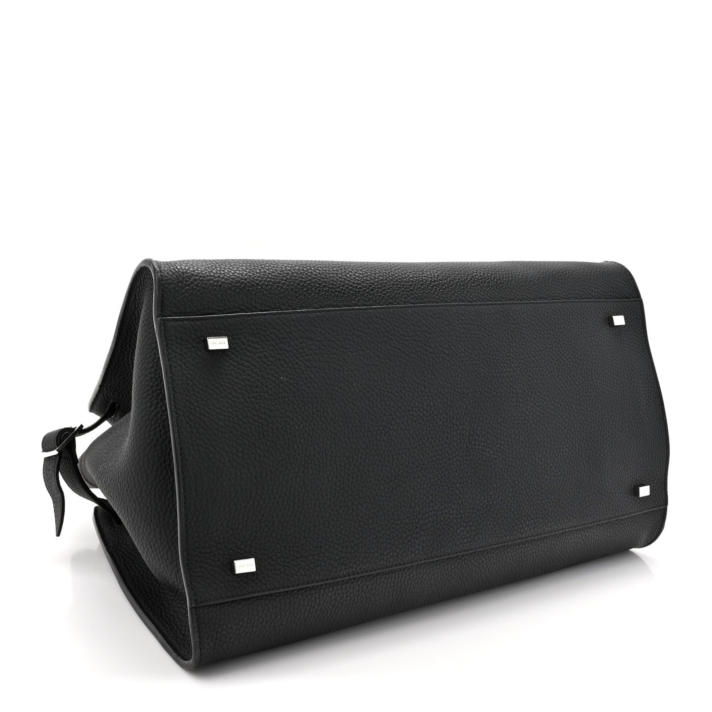 Matte Grained Calfskin Soft Margaux 15 Black