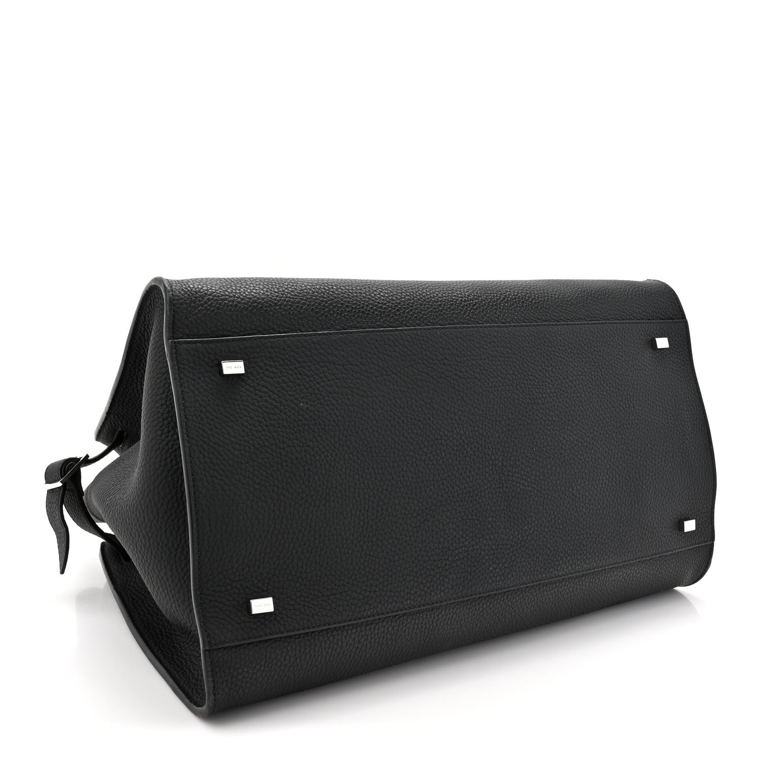 The Row Matte Grained Calfskin Soft Margaux 15 Black 4 of 12