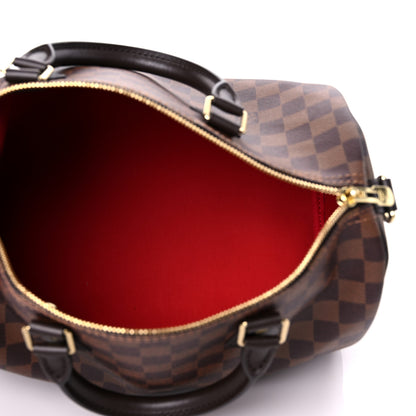 Louis Vuitton Damier Ebene Speedy Bandouliere 30 5 of 11