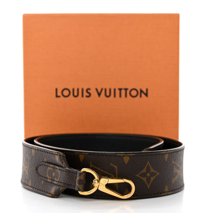 Louis Vuitton Monogram Bandouliere Shoulder Strap Black 5 of 5