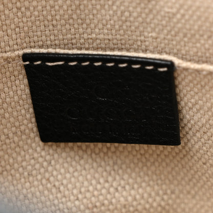 Gucci Pebbled Calfskin Small Soho Chain Shoulder Bag Black 7 of 11