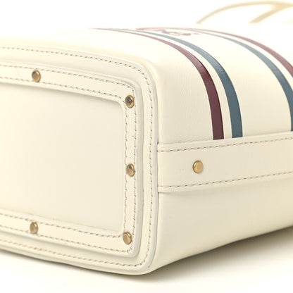 Chloe Smooth Calfskin Logo Mini Roy Bucket Bag Natural White 9 of 9