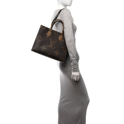 Louis Vuitton Reverse Monogram Giant Onthego MM 2 of 11