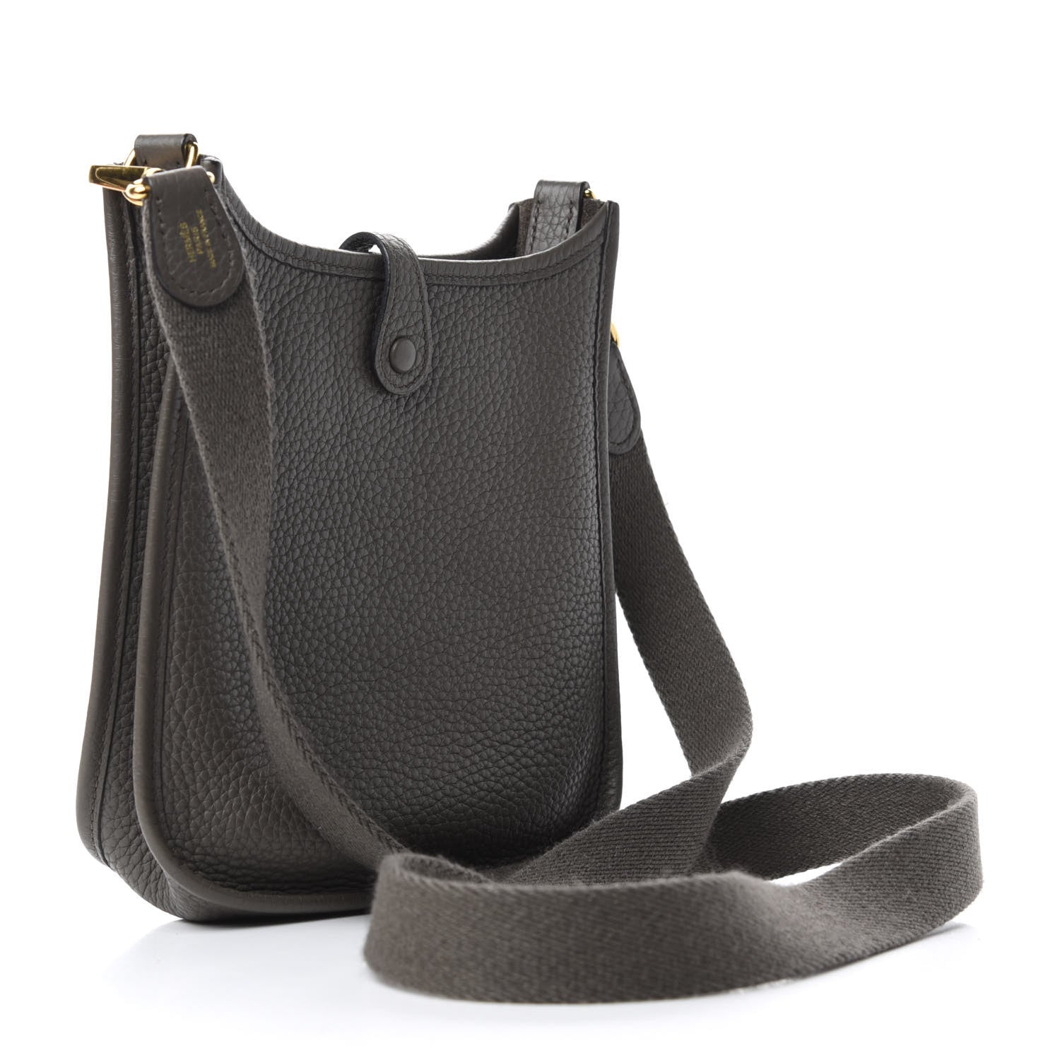 Hermes Taurillon Clemence Evelyne TPM Etain 3 of 8