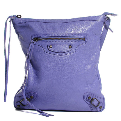 Balenciaga Agneau Classic Hardware Flat Crossbody Mauve 11 of 20