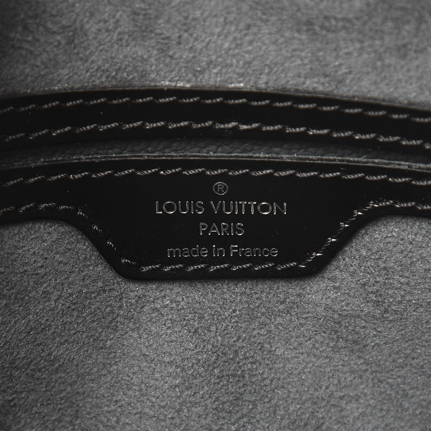 Louis Vuitton Epi Mabillon Backpack Black 7 of 8