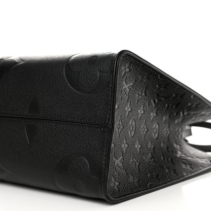 Louis Vuitton Empreinte Monogram Giant Onthego MM Black 9 of 10