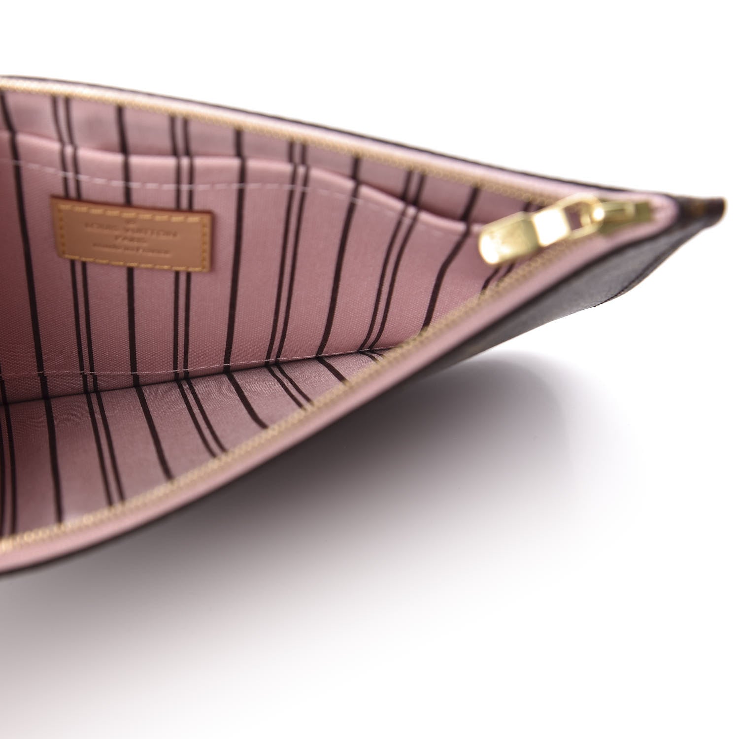 Louis Vuitton Monogram Neverfull MM GM Pochette Rose Ballerine 5 of 10
