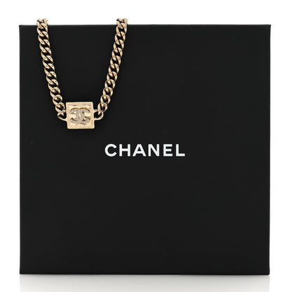 Chanel Metal Crystal CC Choker Gold 5 of 5