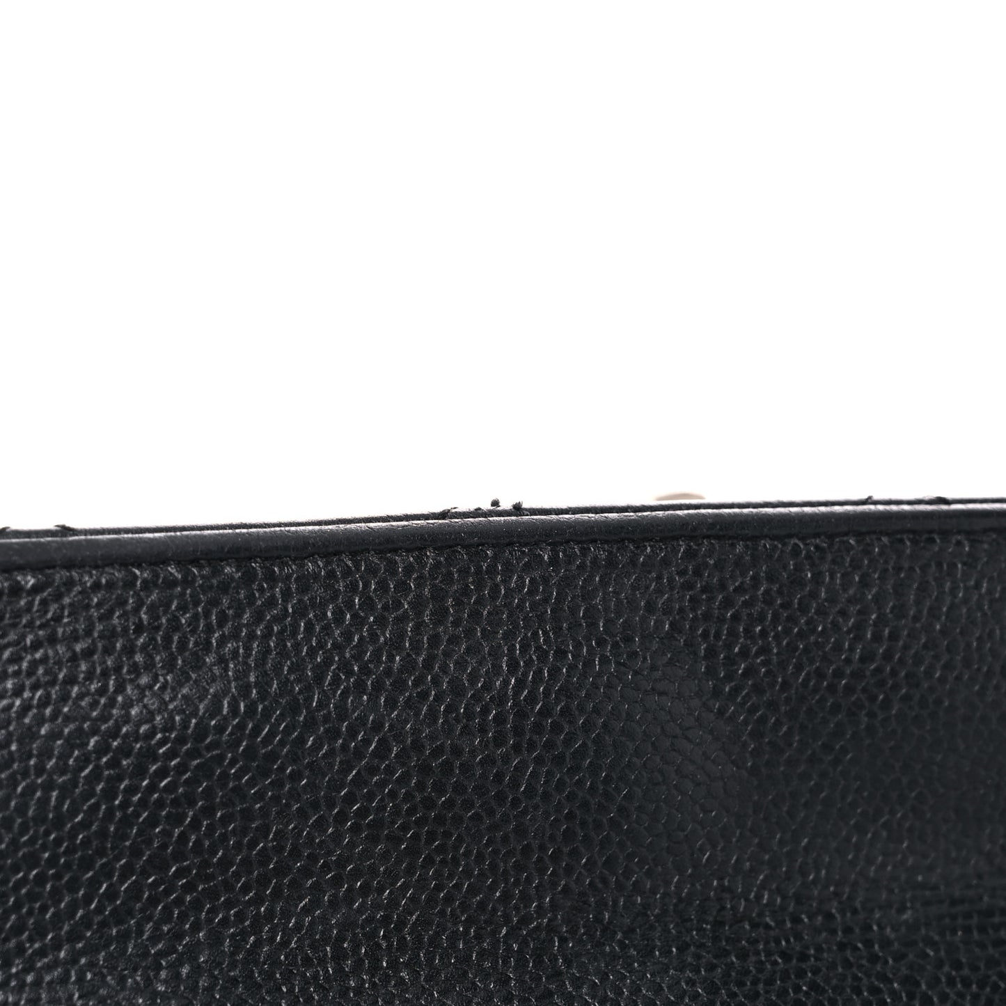 Caviar Quilted Large Retro Class Flap Black