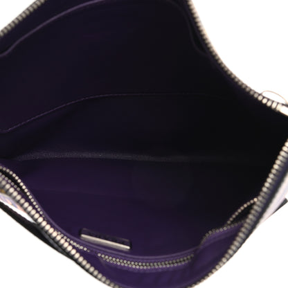 Prada Saffiano Floral Print Flat Pouch 5 of 6