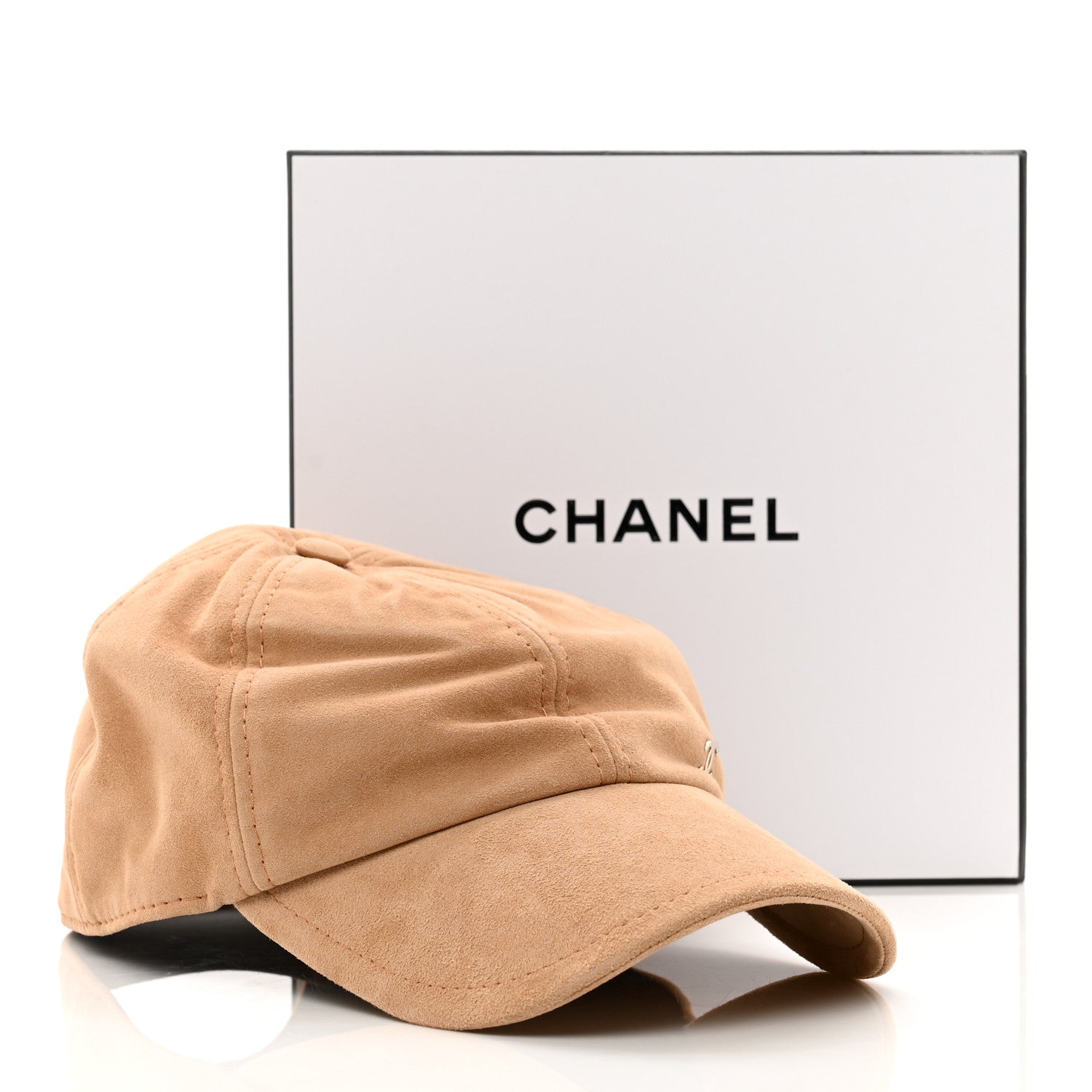 Chanel Suede Goatskin CC Cap Hat Beige 1441642 – FASHIONPHILE Chanel Suede Goatskin CC Cap Hat Beige 1441642 – FASHIONPHILE