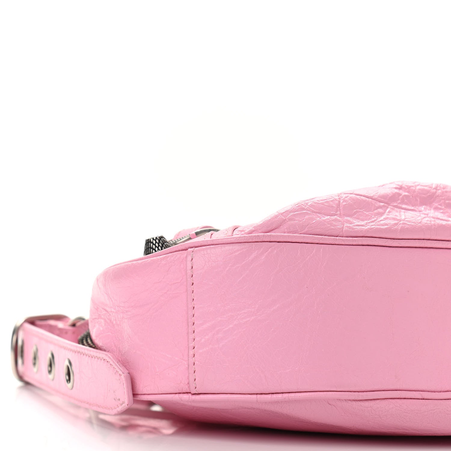 Balenciaga Agneau Arena Le Cagole Shoulder Bag XS Candy Pink 9 of 13
