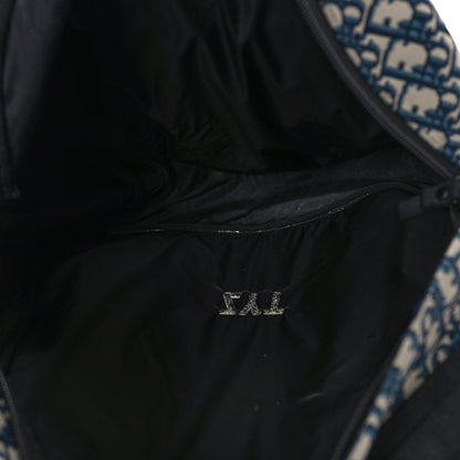 Christian Dior Oblique Diortravel Backpack Blue 5 of 12