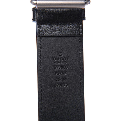 Gucci Fluffy Calfskin Morpheus Belt Bag 85 34 Black 7 of 9