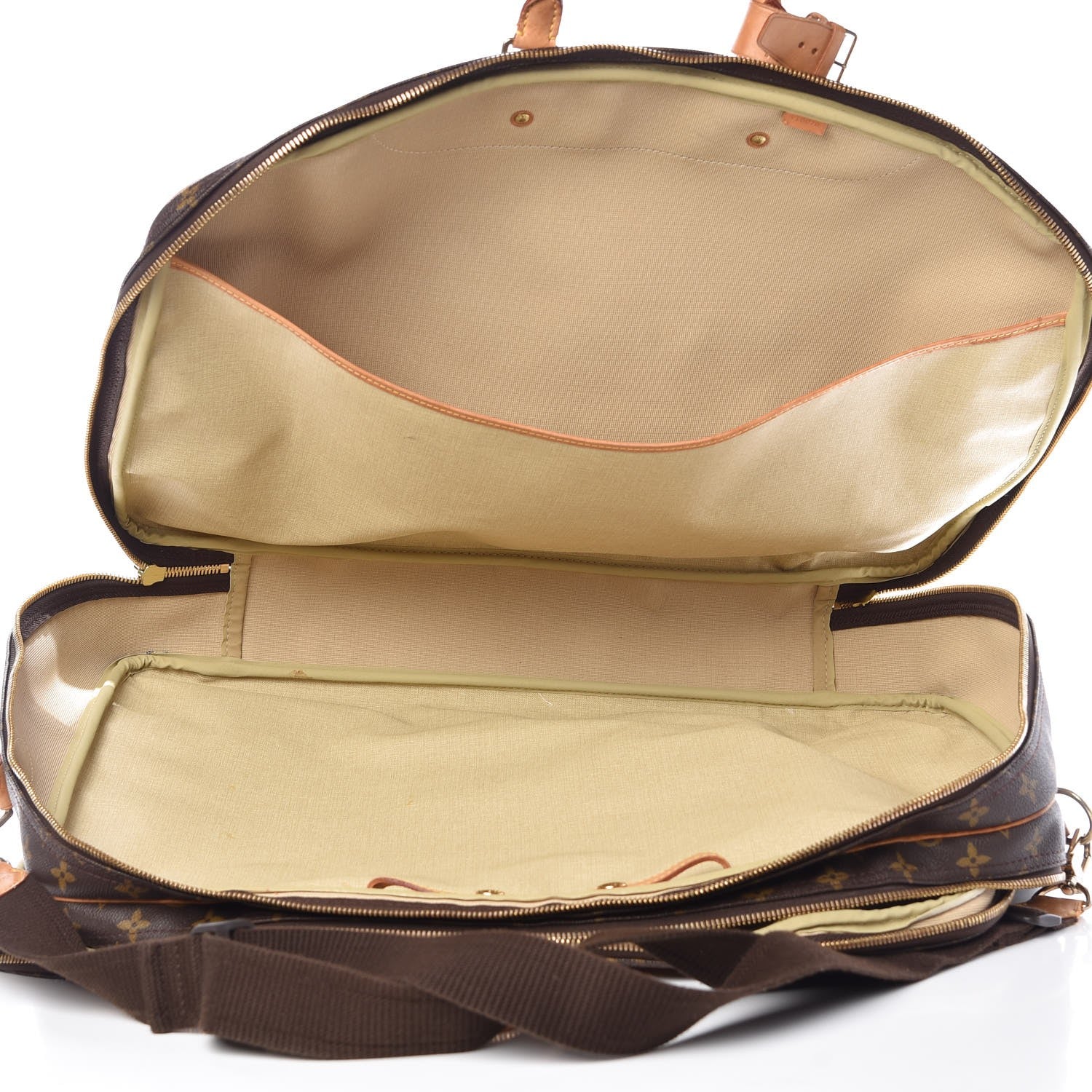 Louis Vuitton Monogram Alize 2 Compartment Luggage Travel Bag 6 of 23