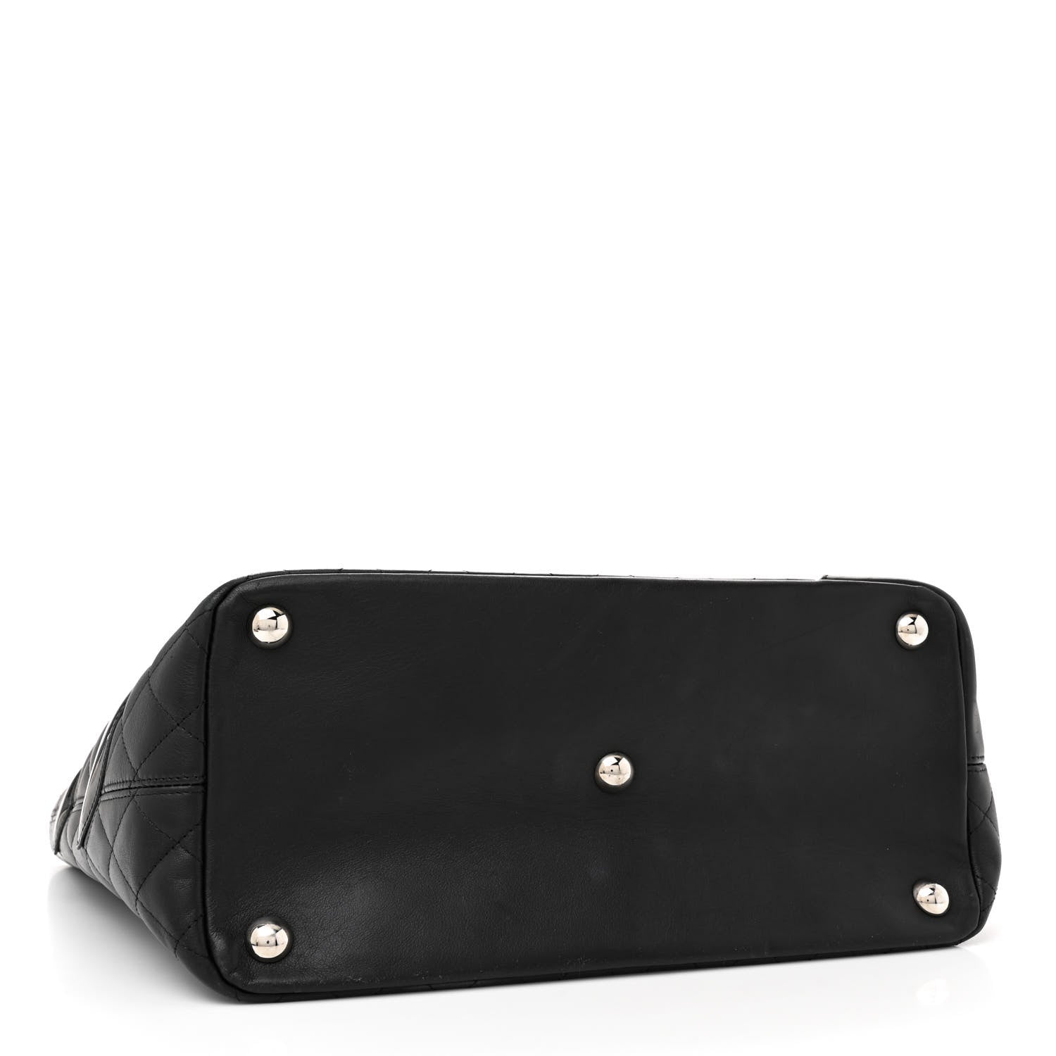 Chanel Calfskin Quilted Large Cambon Tote Black 4 of 12