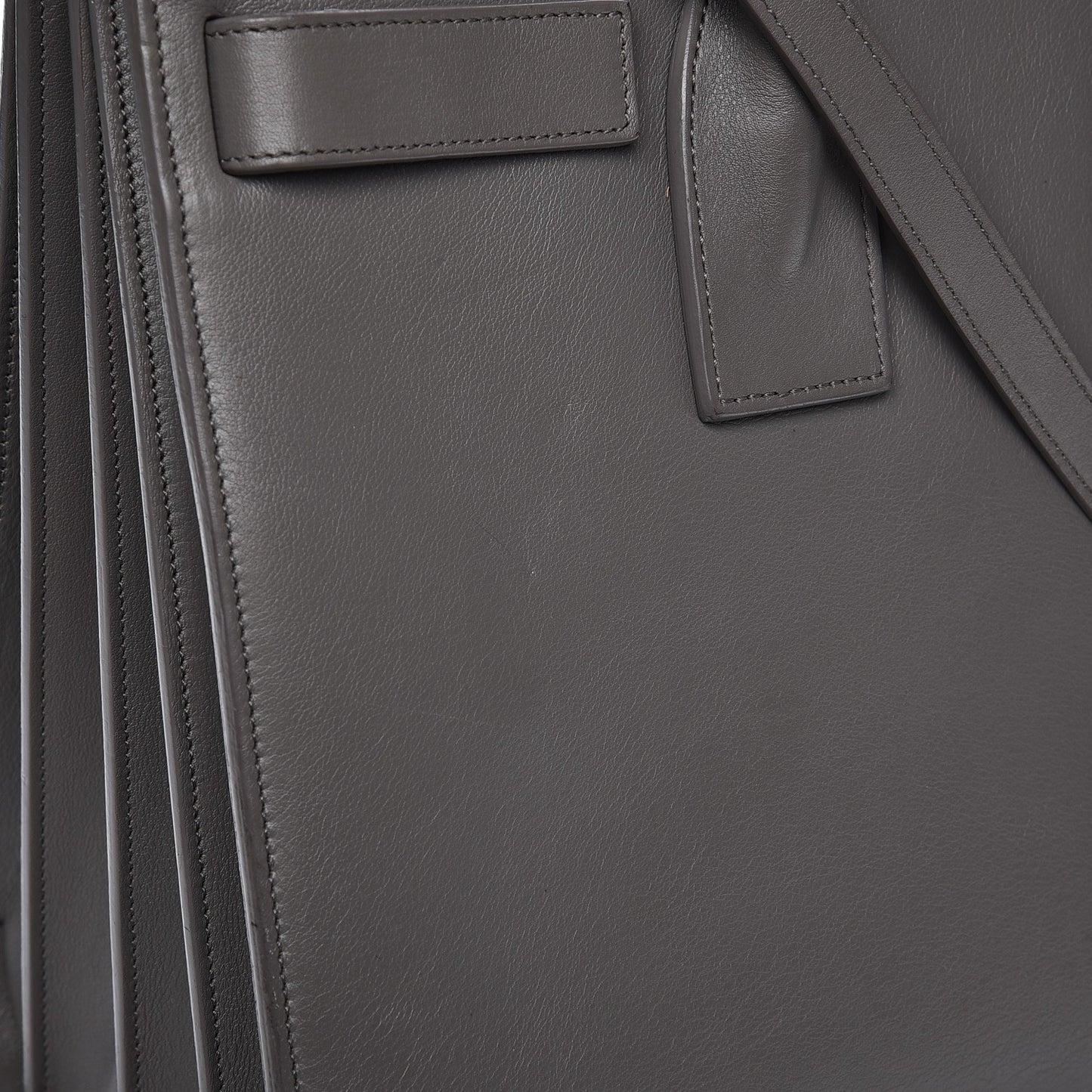 Calfskin Small Sac De Jour Fog