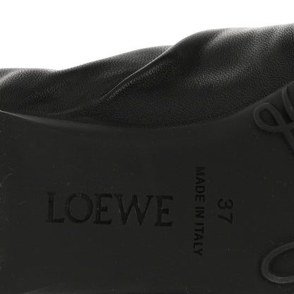 Loewe Lambskin Pebble Ballerina Flats 37 Black 7 of 10