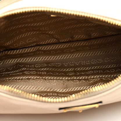 Prada Soft Lux Calfskin Re-Edition 2002 Shoulder Bag Travertine 5 of 9