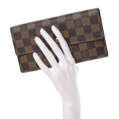 Louis Vuitton Damier Ebene Porte Tresor International Wallet 2 of 14