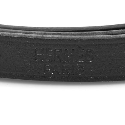 Hermes Chamonix Behapi Double Tour Bracelet T3 Black Fauve 4 of 5