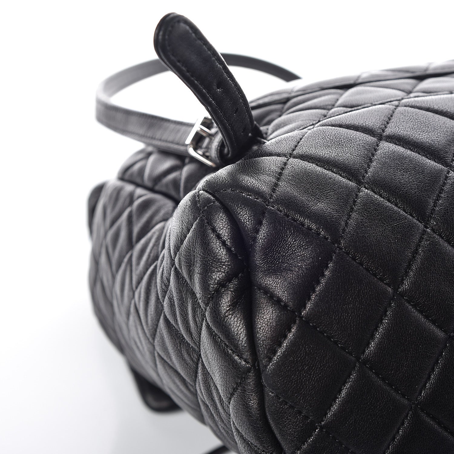 Chanel Calfskin Quilted Large Urban Spirit Backpack Black 11 of 13