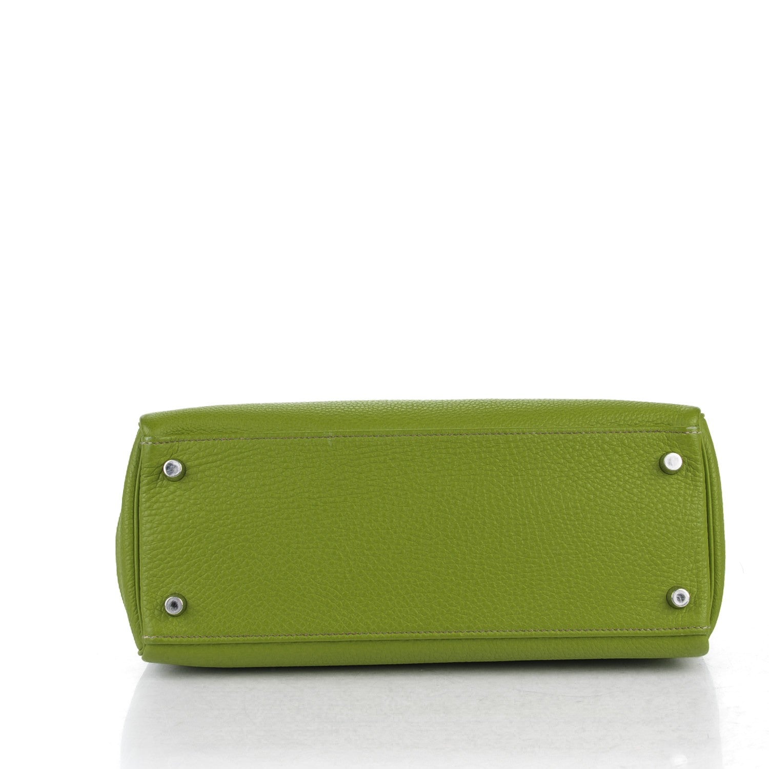 Hermes Taurillon Clemence Kelly Retourne 28 Vert Anis 6 of 27