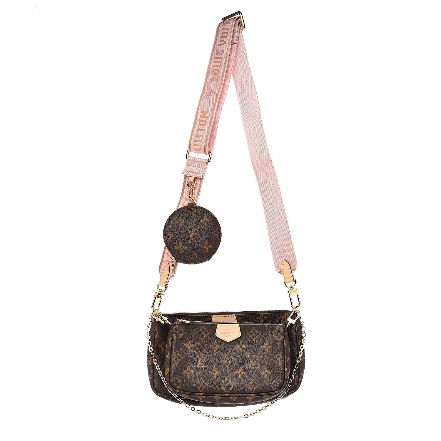 Louis Vuitton Monogram Multi Pochette Accessories Rose Clair 1 of 13