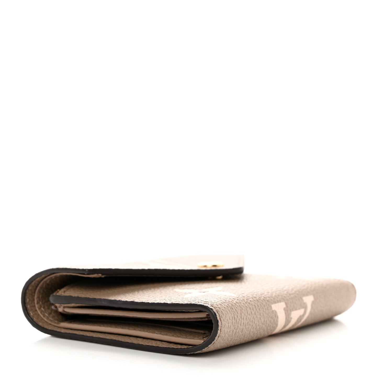 Empreinte Monogram Giant Victorine Wallet Tourterelle Creme