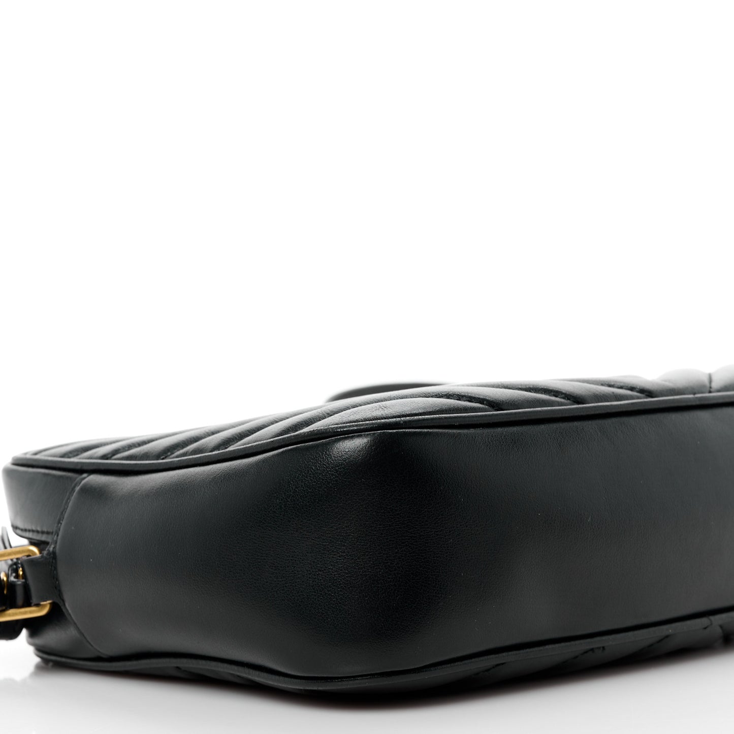 Calfskin Matelasse Monogram Lou Camera Bag Black