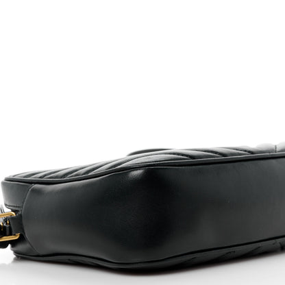 Saint Laurent Calfskin Matelasse Monogram Lou Camera Bag Black 9 of 11