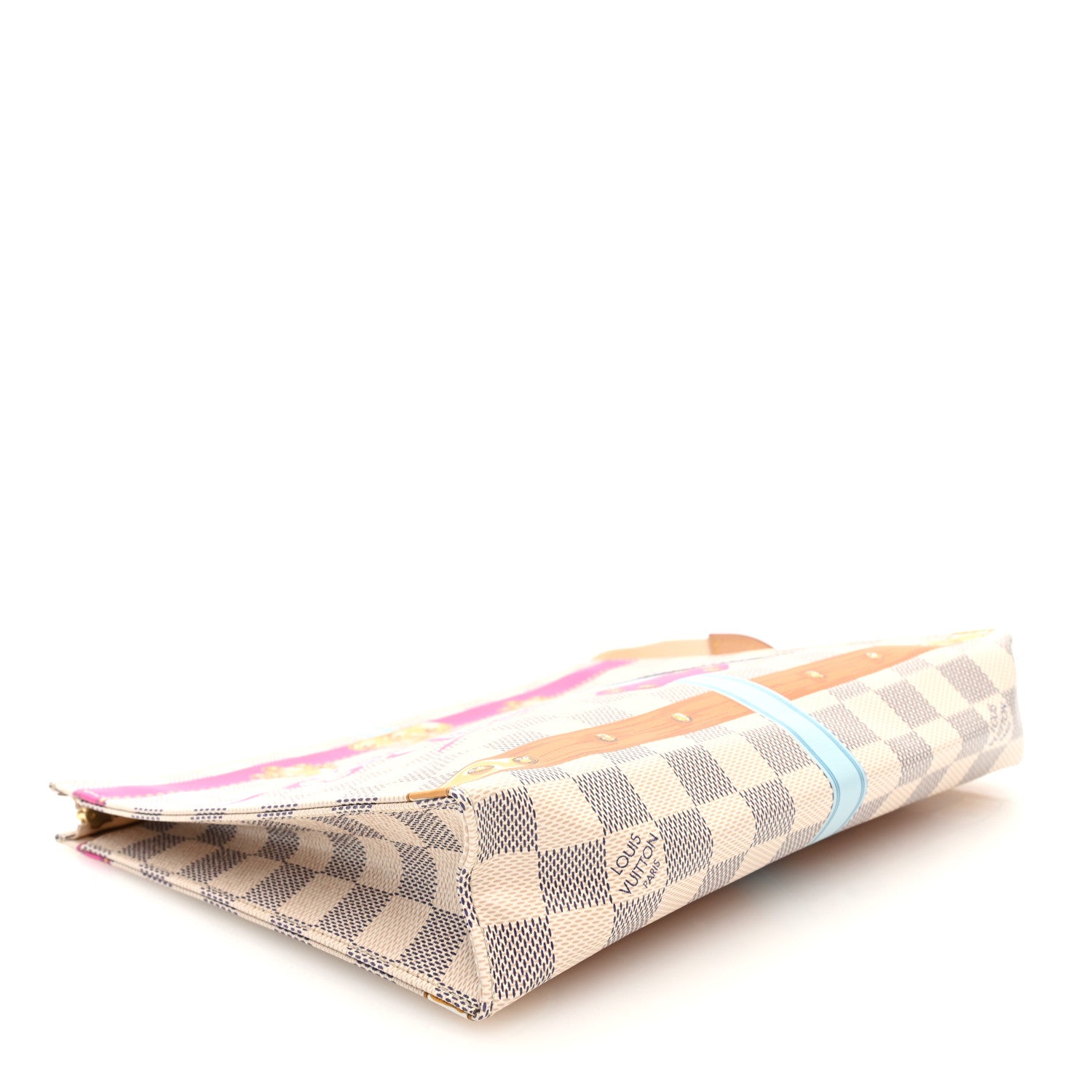 Louis Vuitton Damier Azur Summer Trunks Saint Tropez Toiletry Pouch 26 4 of 5