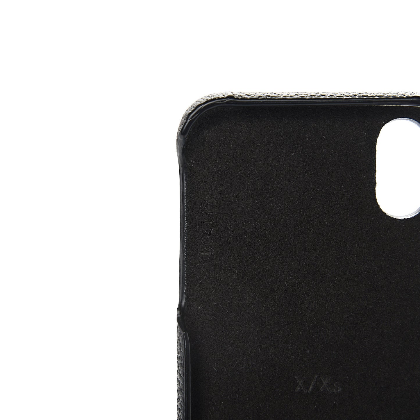 Monogram iPhone X/XS Bumper Black