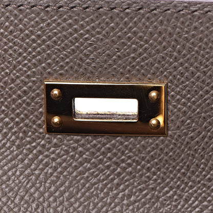 Hermes Epsom Kelly Sellier 25 Etain 33 of 40