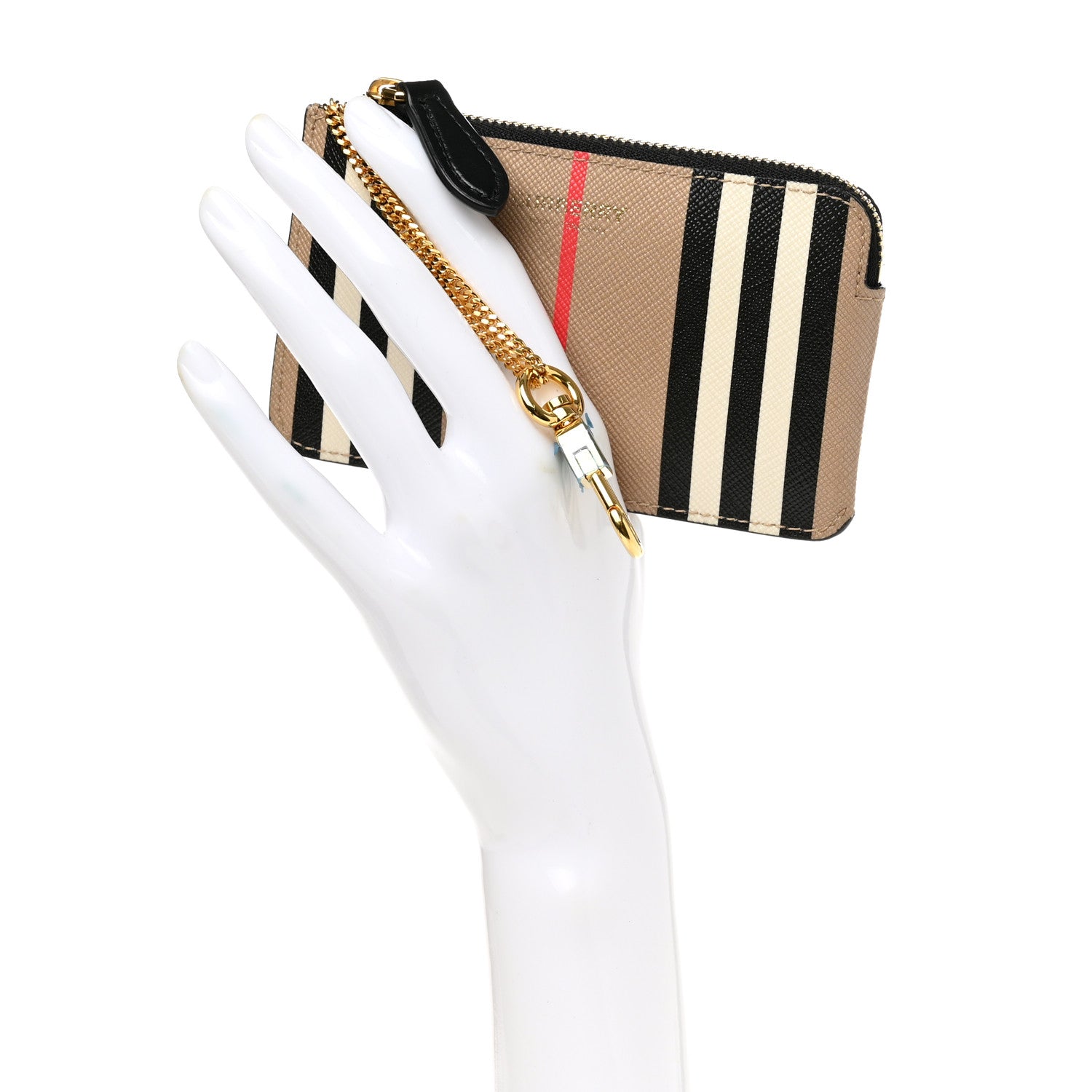 Burberry Kelbrook Icon Stripe Coin Case Archive Beige 2 of 7