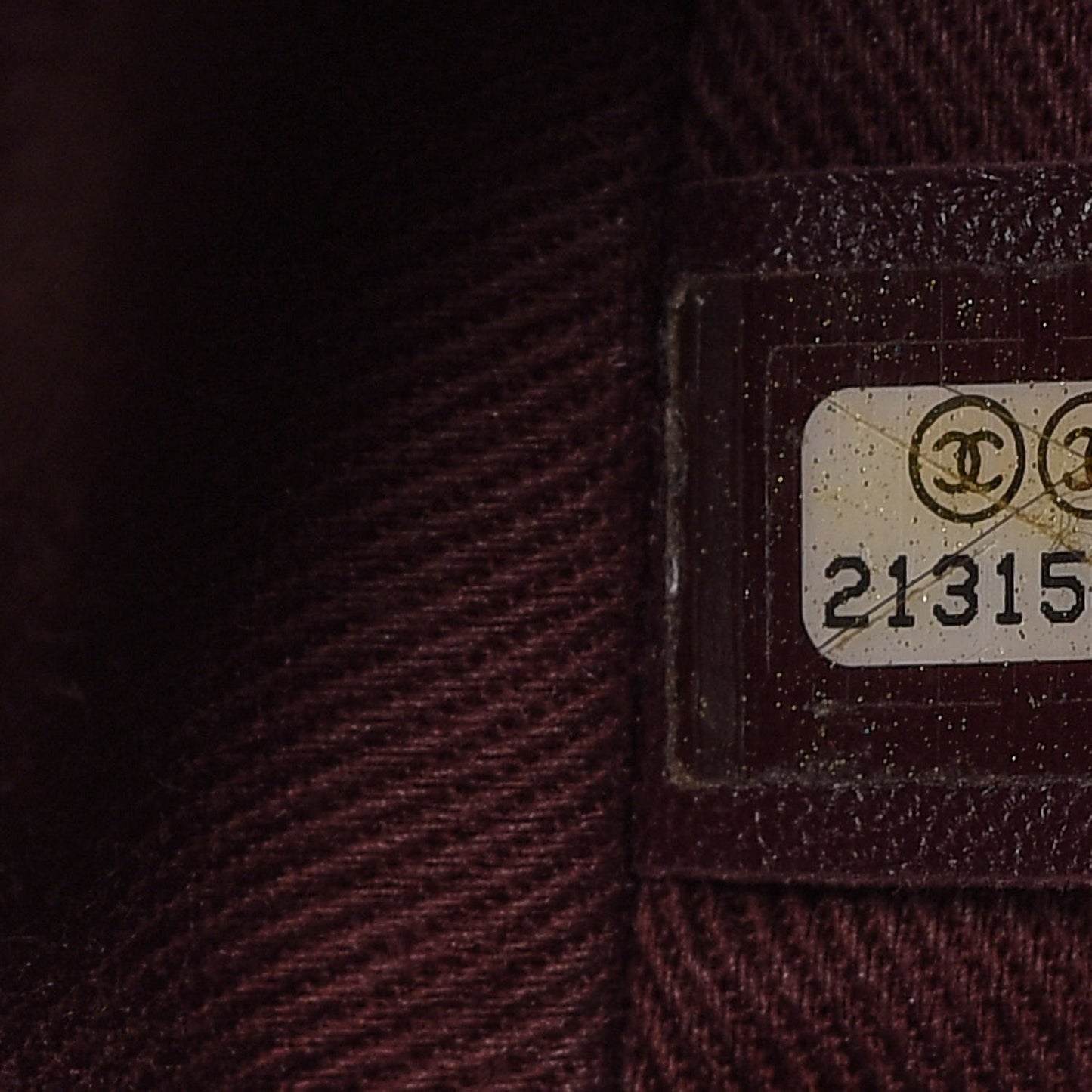 Glazed Calfskin Quilted Small Salzburg Backpack Burgundy