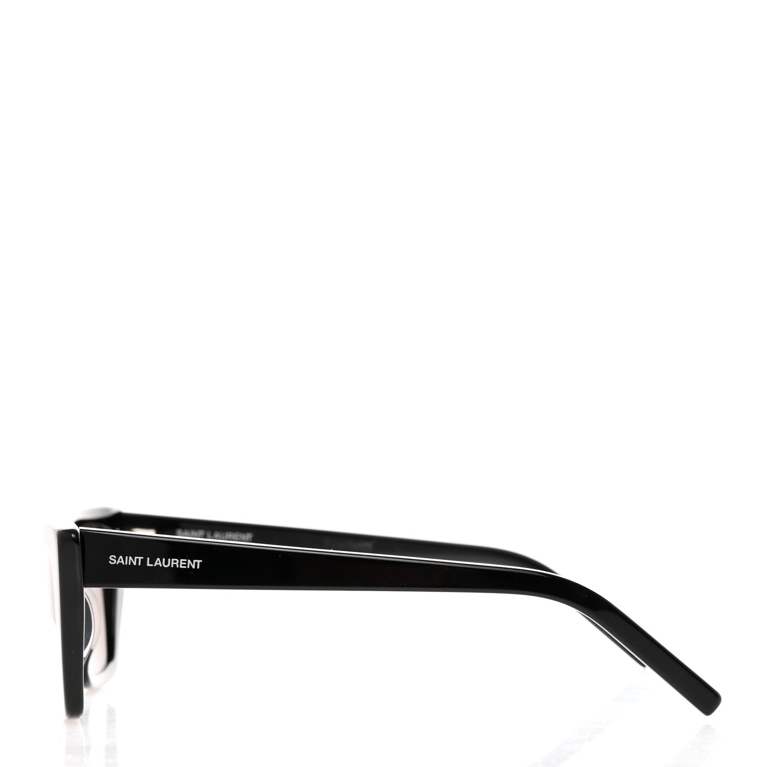 Saint Laurent Acetate Mica Cat Eye Sunglasses SL 276 Black 3 of 7