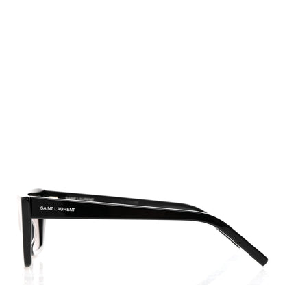 Saint Laurent Acetate Mica Cat Eye Sunglasses SL 276 Black 3 of 7