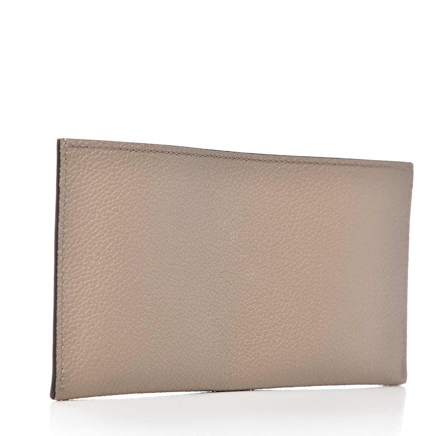 Calfskin Felicie Chain Wallet Card Holder Insert Tourterelle