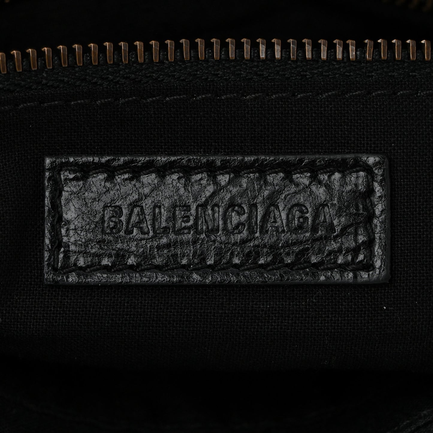 Agneau Arena Classic Hardware Le City First Bag Black