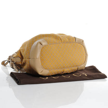 Gucci Diamante Medium Sukey Top Handle Yellow 4 of 7
