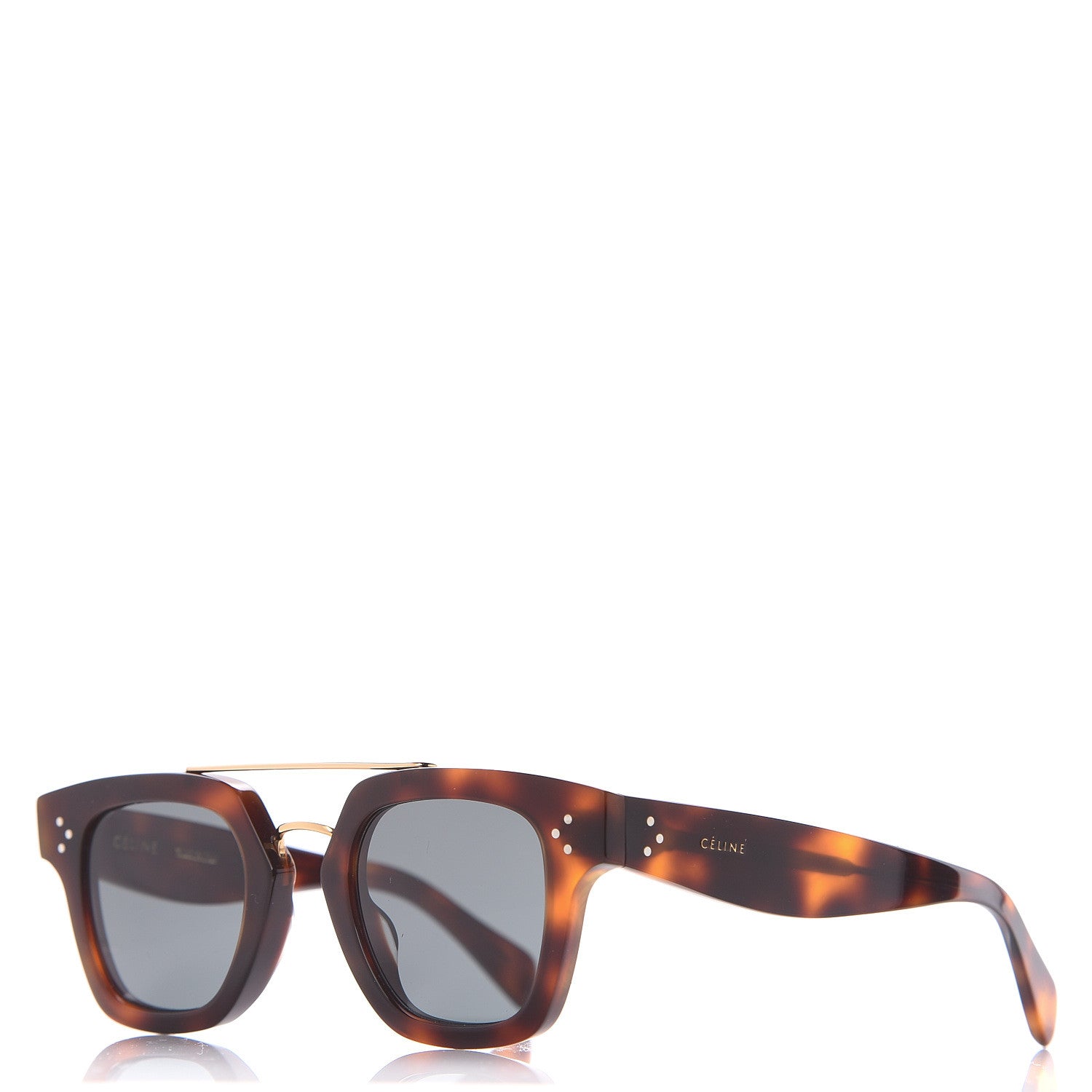 Celine Bridge Sunglasses CL 40024U Havana 1 of 6
