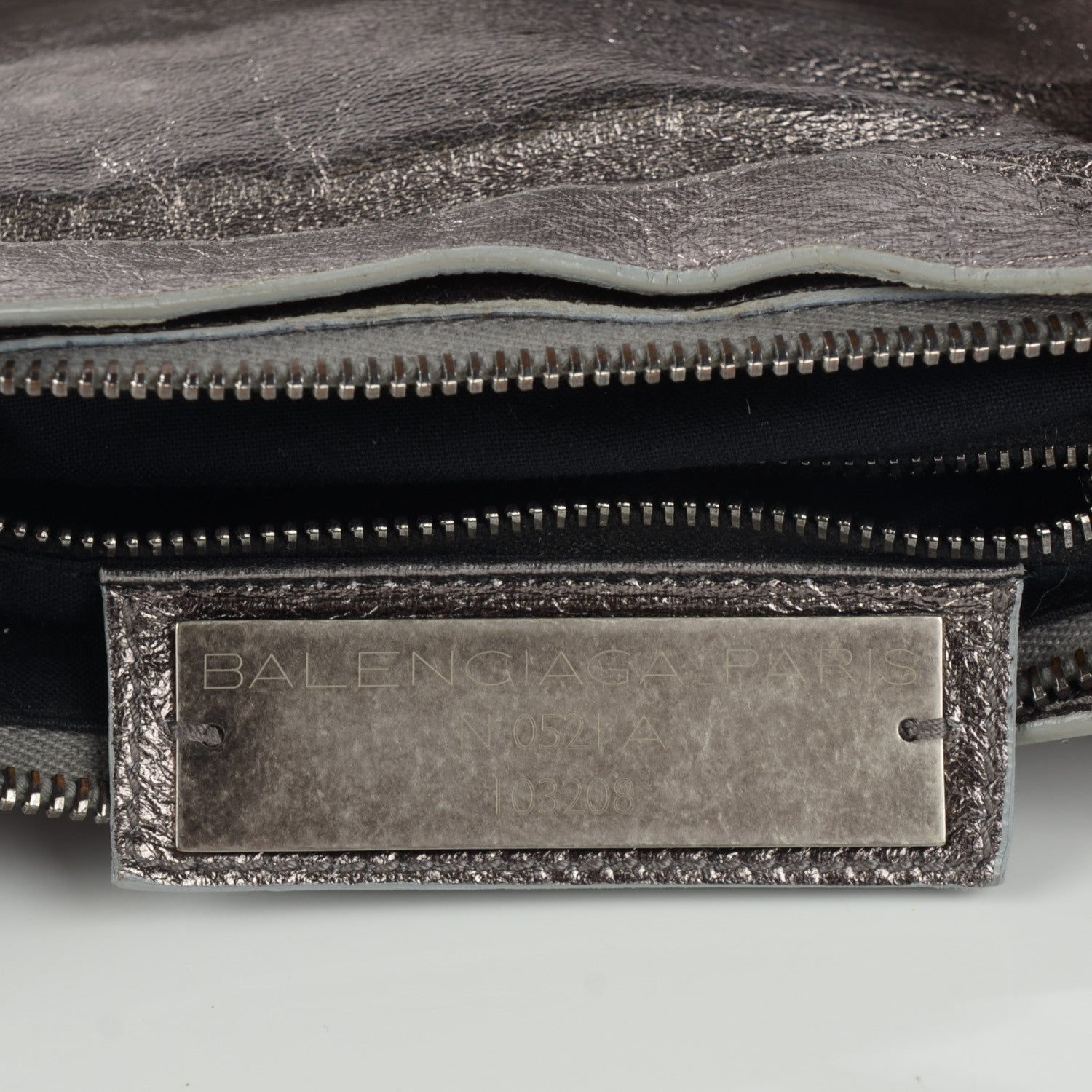 Balenciaga Agneau Classic Hardware First Pewter 12 of 15