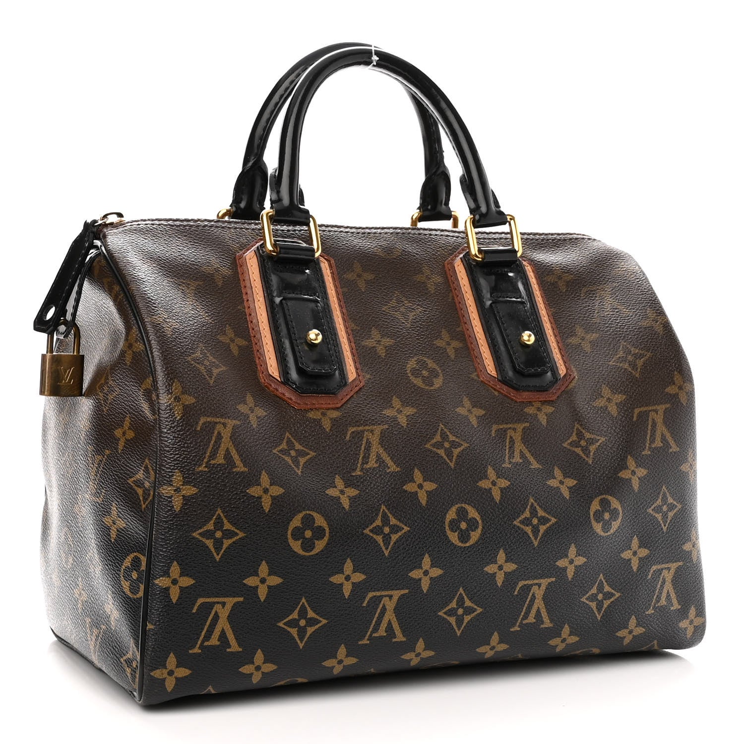 Louis Vuitton Monogram Mirage Speedy 30 Black 3 of 10