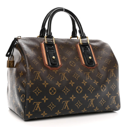 Louis Vuitton Monogram Mirage Speedy 30 Black 3 of 10