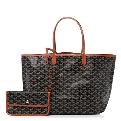 Goyard Goyardine Saint Louis PM Black Gold 1 of 10